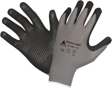 Padua Grip Handschoen Grijs 7