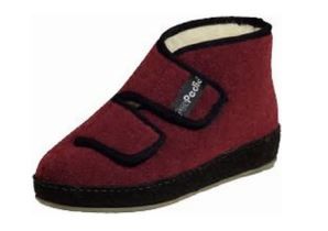 Perpedia Ph1045 Gevoerd Pantoffel Bordo 36