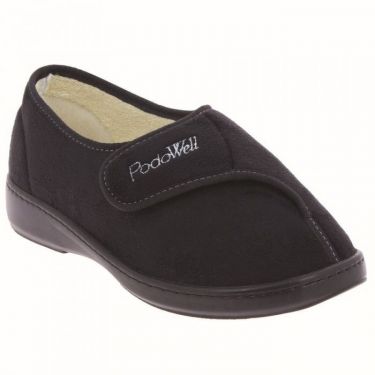 Podowell Amiral Verbandpantoffel Zwart 36