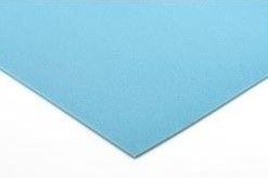Polstermateriaal Pur Glad Plaat 2mm Blauw