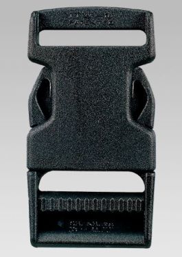 Hoz Pvc Insteekgesp 15mm Zwart