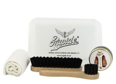 Rapide Schoenpoetsset Onderhoud 50 ml Zwart