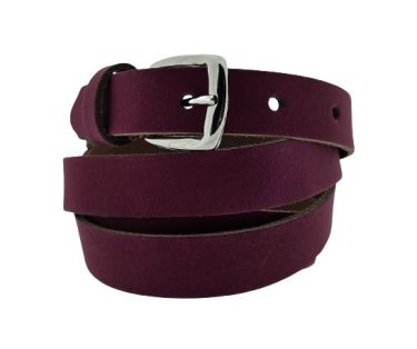 Riem M2001 Leren Riem 20mm Paars