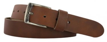 Riem 993547-35 mm Leren Riem 35mm D.Bruin