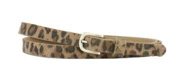 Riem M2001 Leren Riem 20mm Panter Beige
