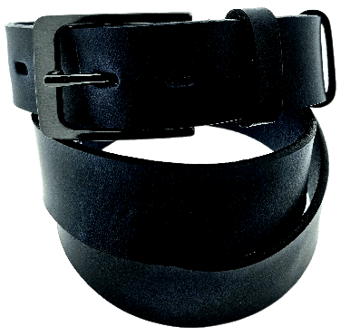 Riem PULL0035 Leren Riem 35mm Blauw