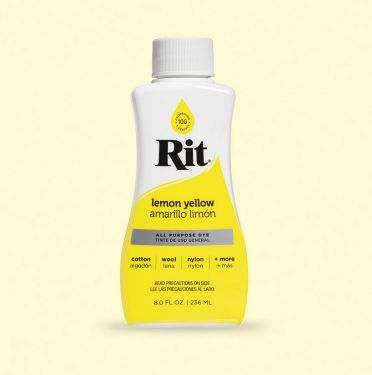 Rit All Purpose Liquid Dye 236ml 01(Lemon Yellow)