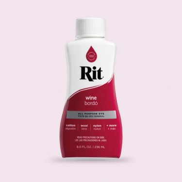 Rit All Purpose Liquid Dye 236ml 10(Wine)