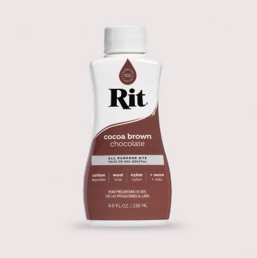 Rit All Purpose Liquid Dye 236ml 20(Cocoa Brown)