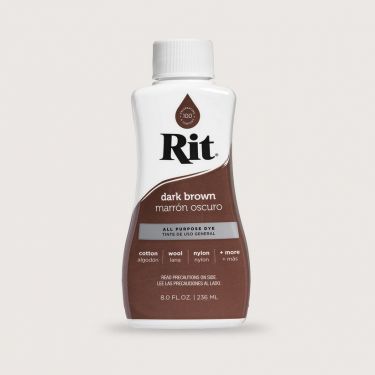 Rit All Purpose Liquid Dye 236ml 25(Dark Brown)