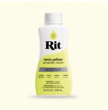 Rit All Purpose Liquid Dye 236ml 26(Neon Yellow)