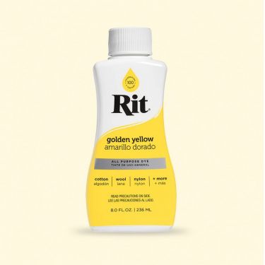 Rit All Purpose Liquid Dye 236ml 42(Golden Yellow)