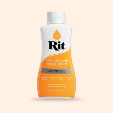 Rit All Purpose Liquid Dye 236ml 43(Sunshine Orange)