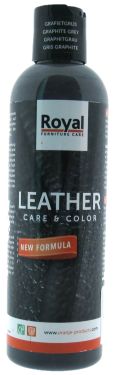 Royal Leather Lederplus Onderhoud 250ml Grafietgrijs