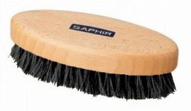 Saphir Uitpoets Ovaal Lux 2640 Borstel 130mm Zwart