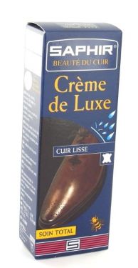 Saphir Creme De Luxe 0023 Onderhoud 75 Ml kl.01 (Zwart)