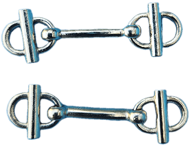 Schoenversiering Metaal 669040-17 52x7mm Koper