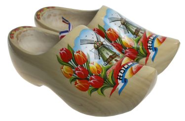 Sp Houten Klomp 120 Klomp Gelakt Tulp 1033 12cm (19)