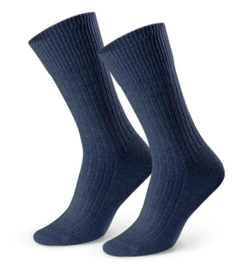 Steven Wollen Classic Sok 093 Sokken Donkerblauw 41/43