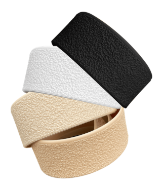 Svig FA802 Rand Crepe Strook Creme 34mm
