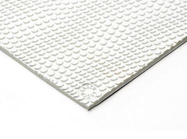 Topy Croco Plaat 4mm Wit(109)