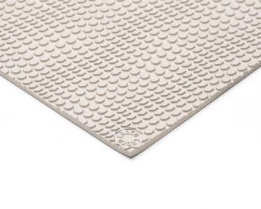 Topy Croco Plaat 4mm Taupe(117)