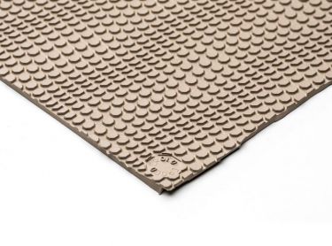 Topy Croco Plaat 4mm Lichtgrijs(119)
