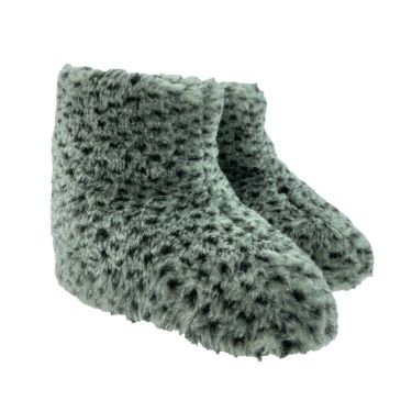 Varmo Bjorn Pantoffel Grijs 24/25   #Hoog#Suede Loopzool#Indoor#100% Wol Voering#Warm Bontgevoer d#Schok-absorberend#Warm