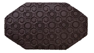 Vibram 8868 Super Newflex Plaat 4mm D.Bruin(18)