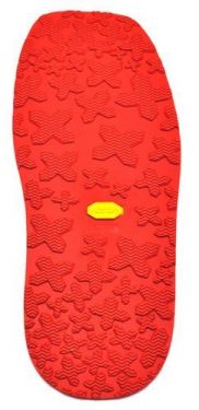 Vibram 1442 Onderwerk 42/44 Rood