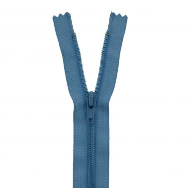 Ykk Nylon Spiraal 6 mm Rits 50 cm Azuurblauw-546