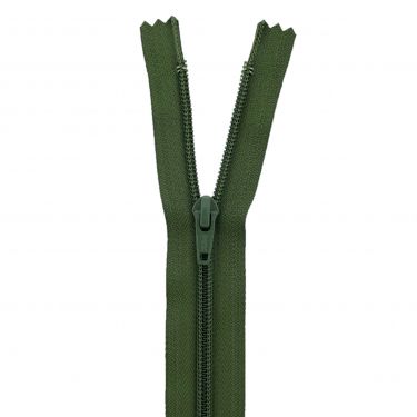 Ykk Nylon Spiraal 6 mm Rits 50 cm Legergroen-566