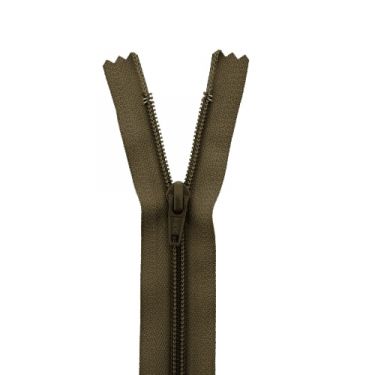 Ykk Nylon Spiraal 6 mm Rits 50 cm Donker Beige-854