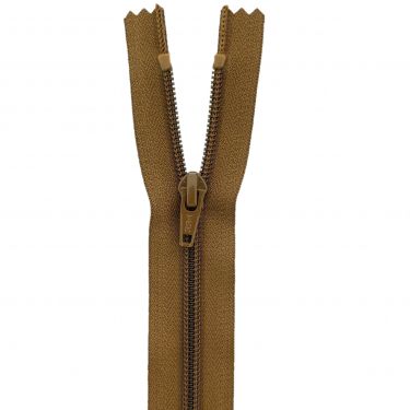 Ykk Nylon Spiraal 6 mm Rits 50 cm Donkercognac-859