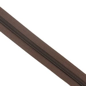 Ykk Nylon Spiraal Rol 6 mm Rits Bruin/Bruin 570