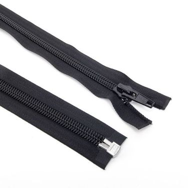 YKK Nylon Spiraal Deelbr. 10mm Rits 40cm Zwart(580)