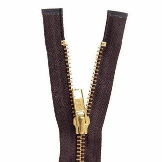 YKK Metaal 6mm Rits 10cm Koper/Bruin(570)